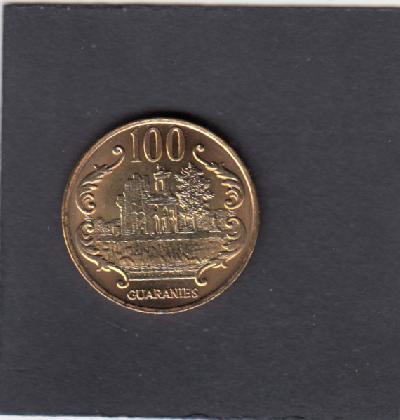 Beschrijving: 100 Guaranies  J.DIAZ